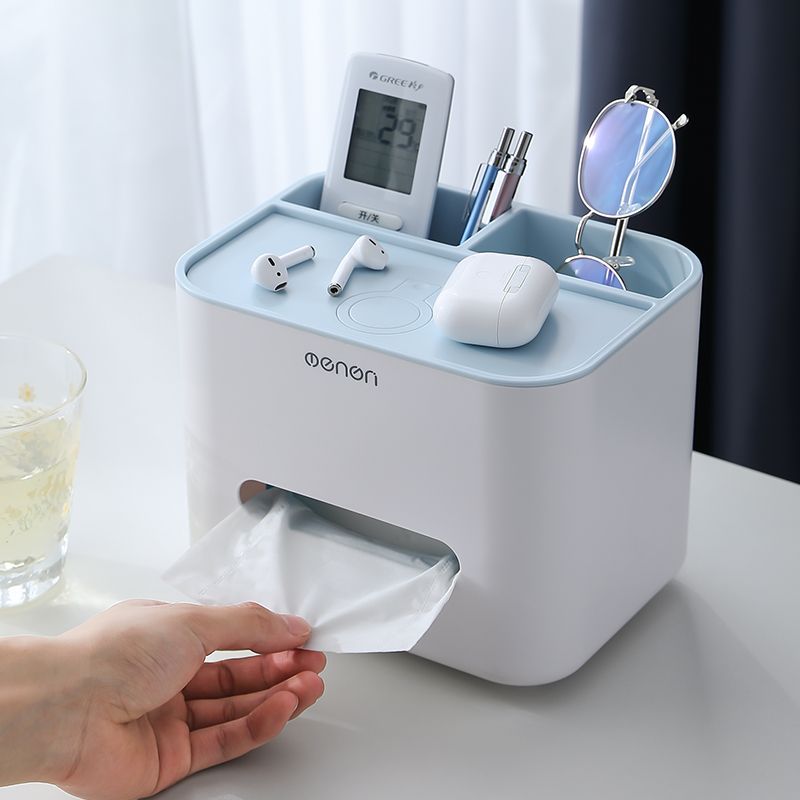 Hộp khăn giấy máy tính để bàn hộp giấy gia đình phòng khách nhà hàng