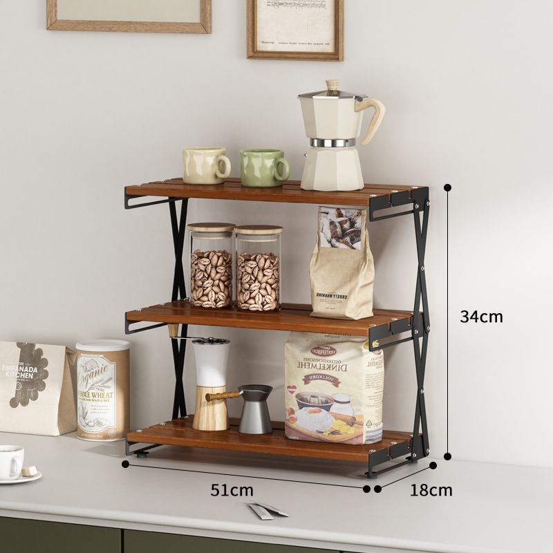 Bàn máy tính có thể gập lại bàn ba tầng giá đỡ bàn nhỏ di động sắp xếp kệ lưu trữ đa chức năng trong