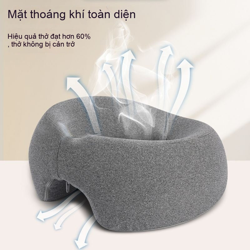 Thẩm mỹ viện nằm gối làm đẹp giường chuyên dụng gối massage giường massage lỗ mặt đệm nằm gối ngủ gi