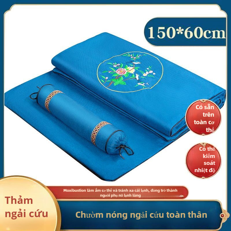 Thảm ngải cứu sưởi ấm trị liệu đệm sưởi ấm chăn điện đơn ngải cứu chăn điện túi nóng có