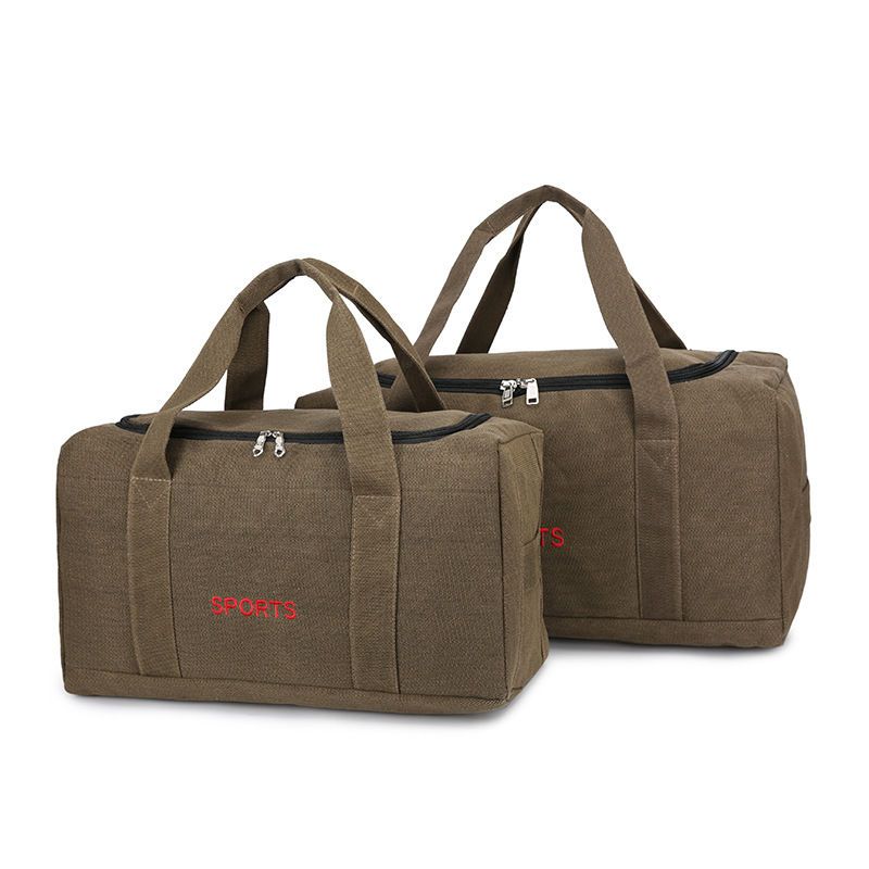 Thời trang cổ điển túi du lịch vải công suất lớn túi hành lý linh hoạt