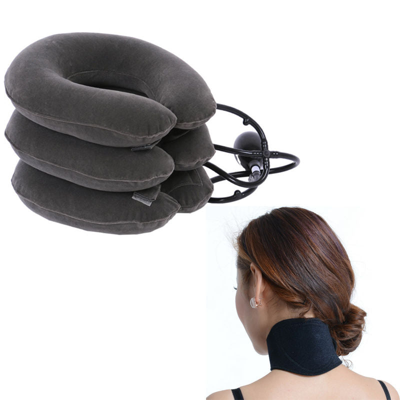 Máy kéo cột sống cổ của Du Triệu Lâm bơm hơi cột sống cổ gối cột sốn