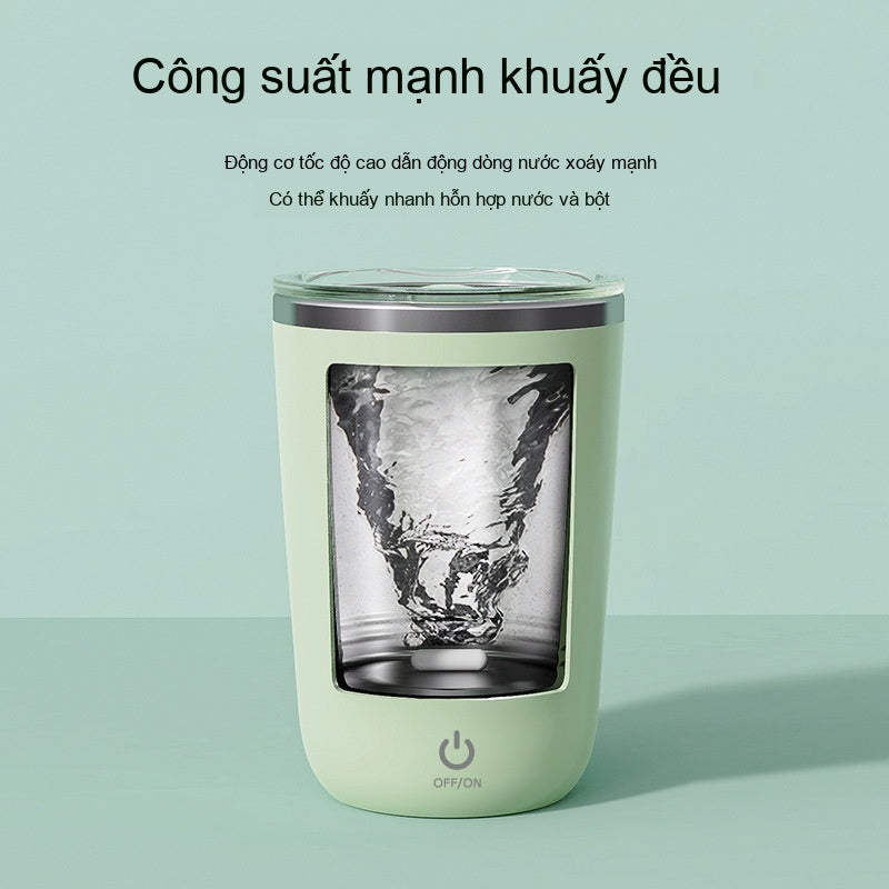 Cốc cafe khuấy tự động