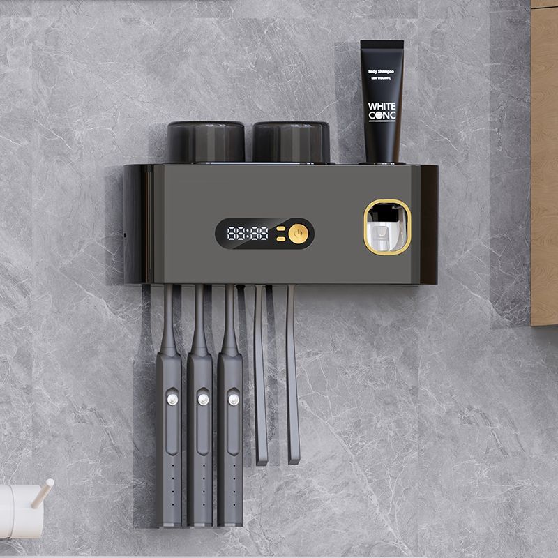 Máy tiệt trùng bàn chải đánh răng, cốc súc miệng thông minh, khử trùng bằng tia cực tím tại nhà, giá