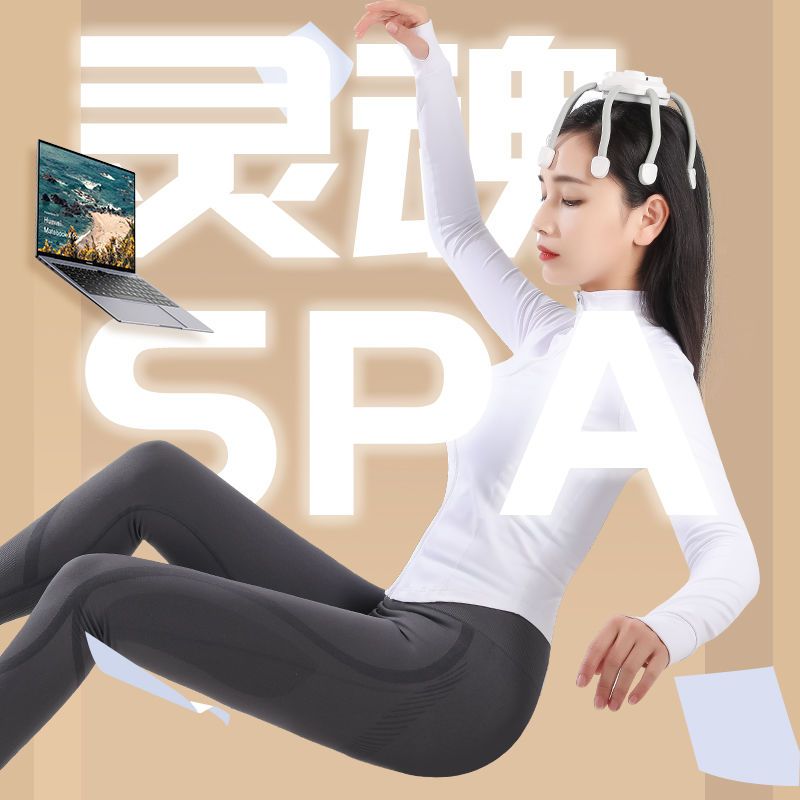 Máy massage đầu đa chiều Máy massage da đầu rung gia đình thông minh