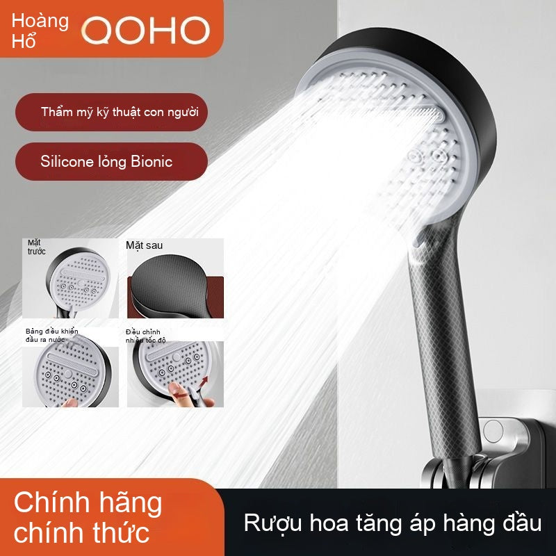 vòi hoa sen tăng áp vòi hoa sen đầu vòi hoa sen tay phun nước nóng gia đình áp lực vòi hoa sen vòi