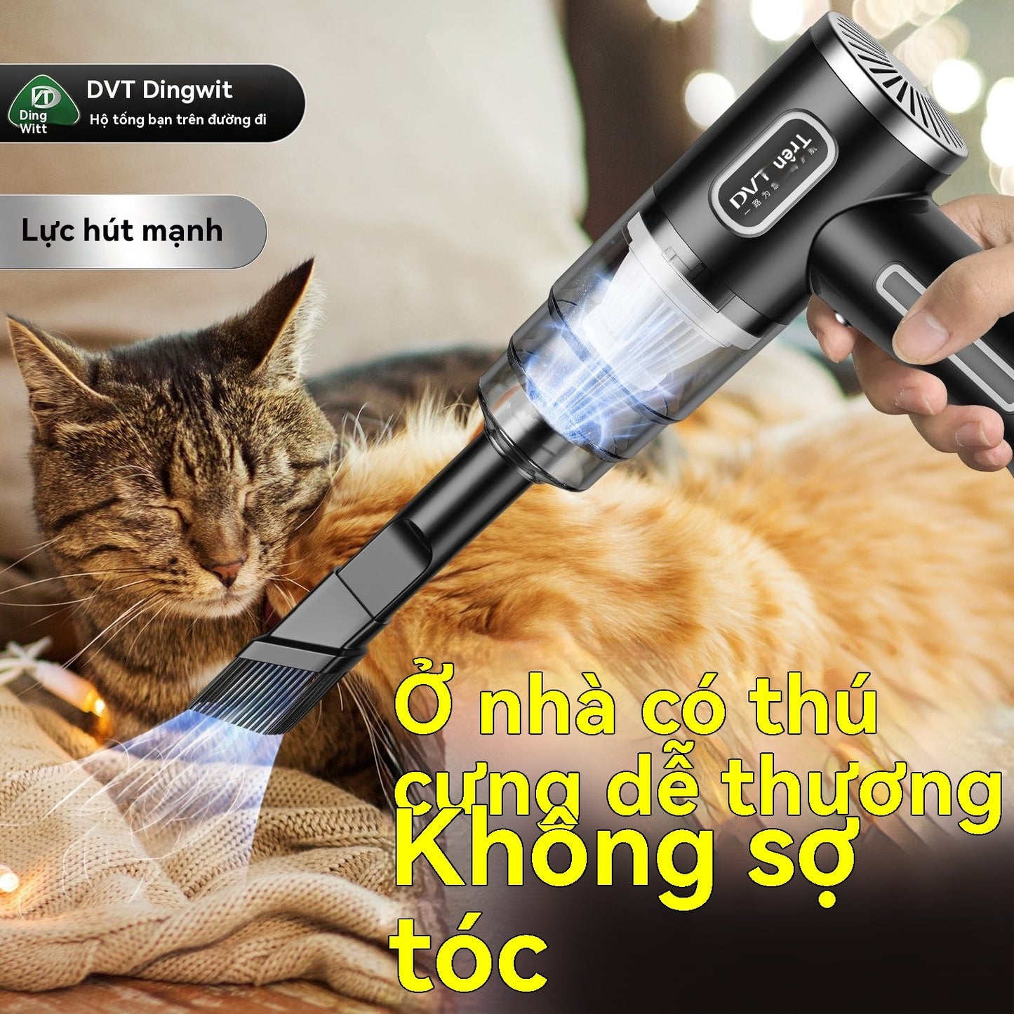 máy hút bụi xe nhỏ cầm tay lực hút lớn mạnh mẽ