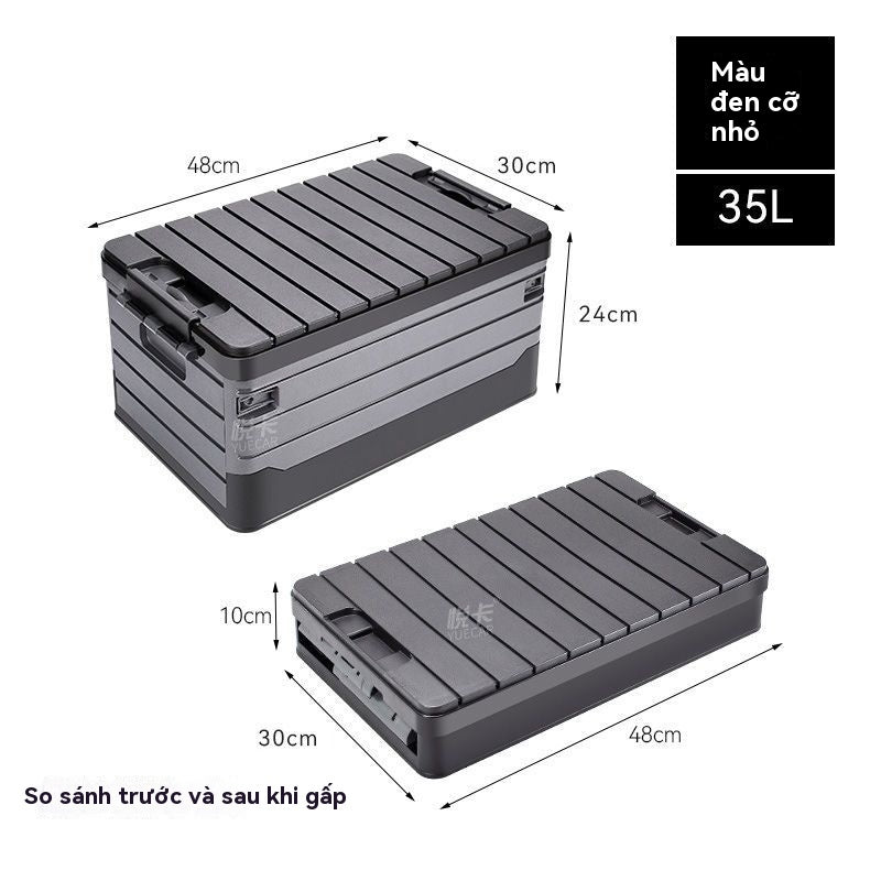 [flashsale]Hộp lưu trữ trên xe ô tô, hộp lưu trữ cốp xe, hộp lưu trữ cắm trại ngoài trời (Copy) (Copy)