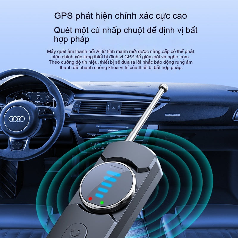 Máy dò camera F16 mới Tín hiệu không dây Máy quét hồng ngoại chống định vị nghe lén máy ảnh chống tr