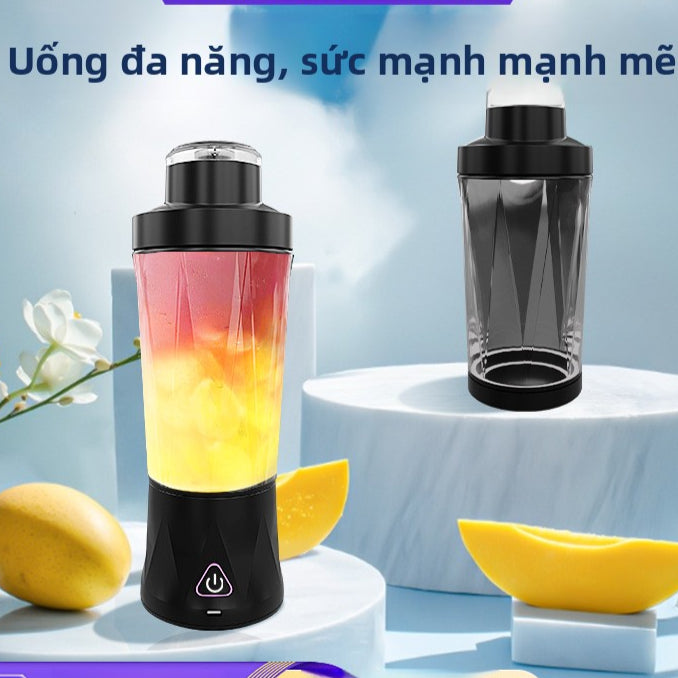 Máy ép trái cây không dây công suất cao xuyên biên giới pin 6000 mAh Máy ép trái cây di động mới của