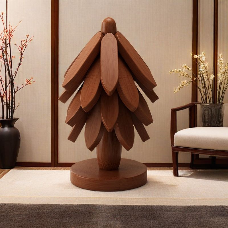 Miếng đệm cách nhiệt bằng gỗ rắn Miếng đệm bữa ăn một cây chống nóng miếng đệm cách nhiệt gia đình c