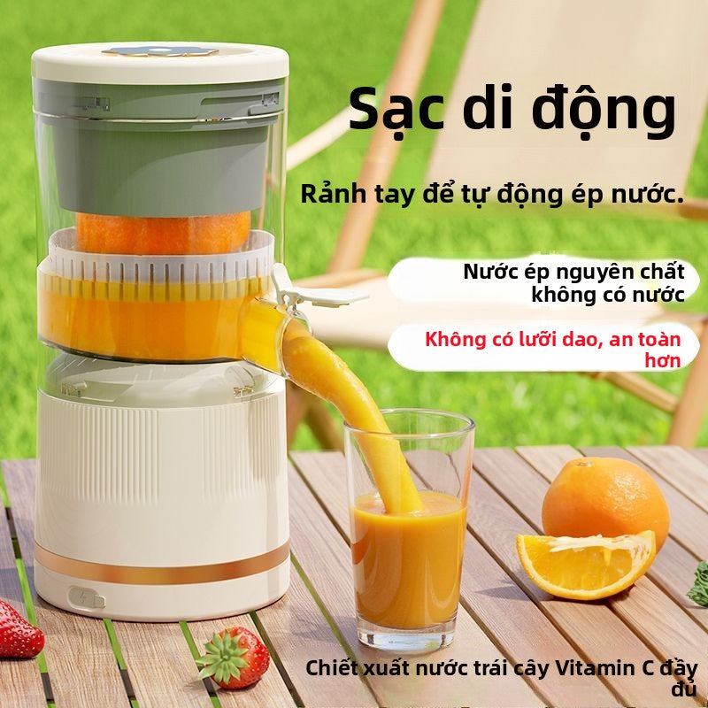Máy ép trái cây gia đình đa chức năng nhỏ cầm tay hoàn toàn tự động không dây máy ép trái cây tách n