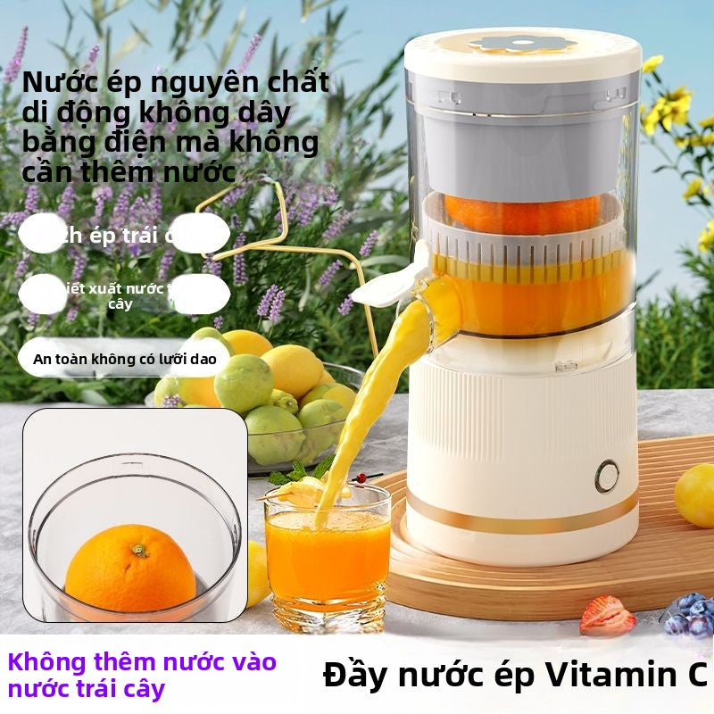 Máy ép trái cây gia đình đa chức năng nhỏ cầm tay hoàn toàn tự động không dây máy ép trái cây tách n