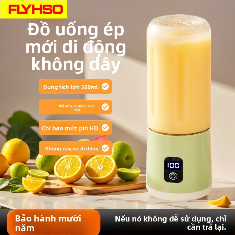 Máy ép trái cây  nước ép trái cây và rau quả điện, nước ép trái cây mini, máy nấu ă