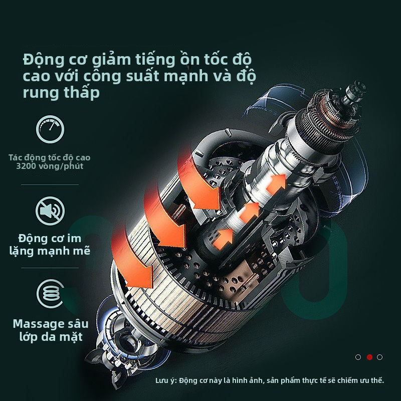 súng massagecông nghệ  Đức nhỏ II cổ súng thư giãn cơ bắp súng điện thể dục massage cổ vật