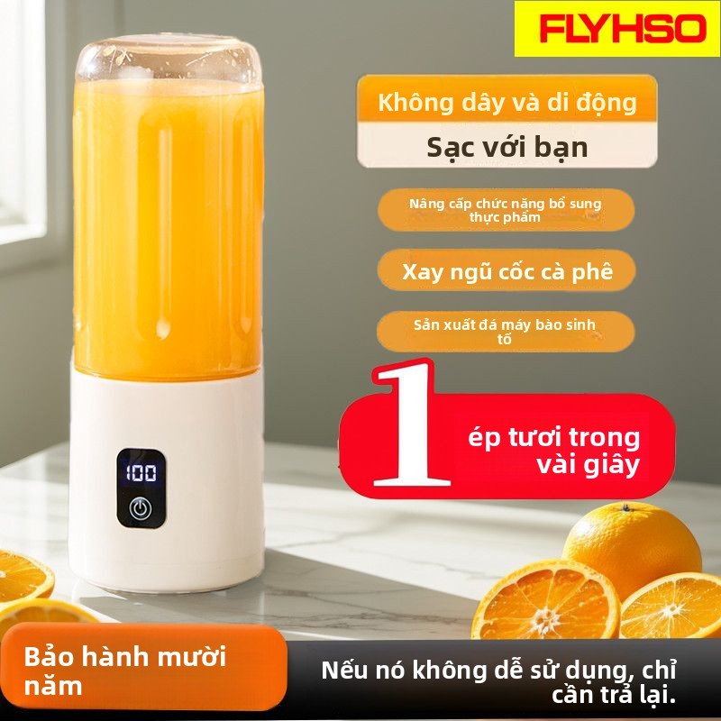 Máy ép trái cây  nước ép trái cây và rau quả điện, nước ép trái cây mini, máy nấu ă