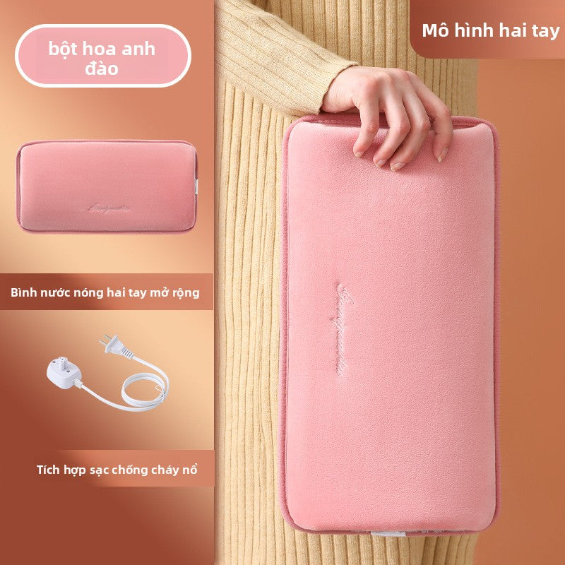 Túi sưởi Loại sạc mới chống nổ thông minh sạc điện ấm túi nước nóng ấm tay ấm túi nước nóng mở rộng bên trong