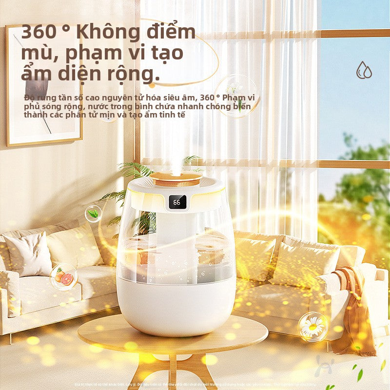 Máy tạo độ ẩm không khí gia đình im lặng phòng ngủ công suất phun lớn phụ nữ mang thai em bé trong n