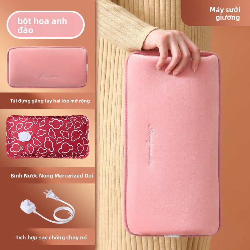 Túi sưởi Loại sạc mới chống nổ thông minh sạc điện ấm túi nước nóng ấm tay ấm túi nước nóng mở rộng bên trong