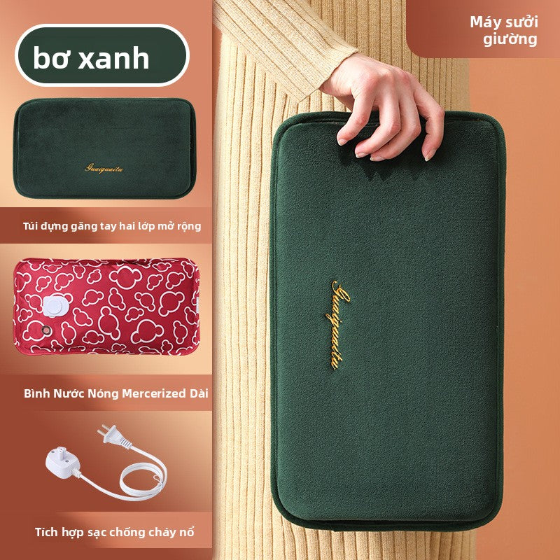 Túi sưởi Loại sạc mới chống nổ thông minh sạc điện ấm túi nước nóng ấm tay ấm túi nước nóng mở rộng bên trong