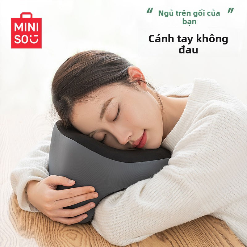 Gối Văn phòng ngủ trưa gối đa chức năng sinh viên nghỉ trưa gối ngủ trưa gối hình chữ