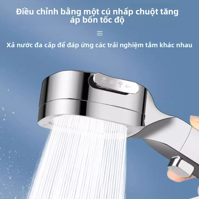 vòi hoa sen cầm tay tăng áp đầu phun nước nóng vòi hoa sen phòng tắm gia đình áp lực mưa