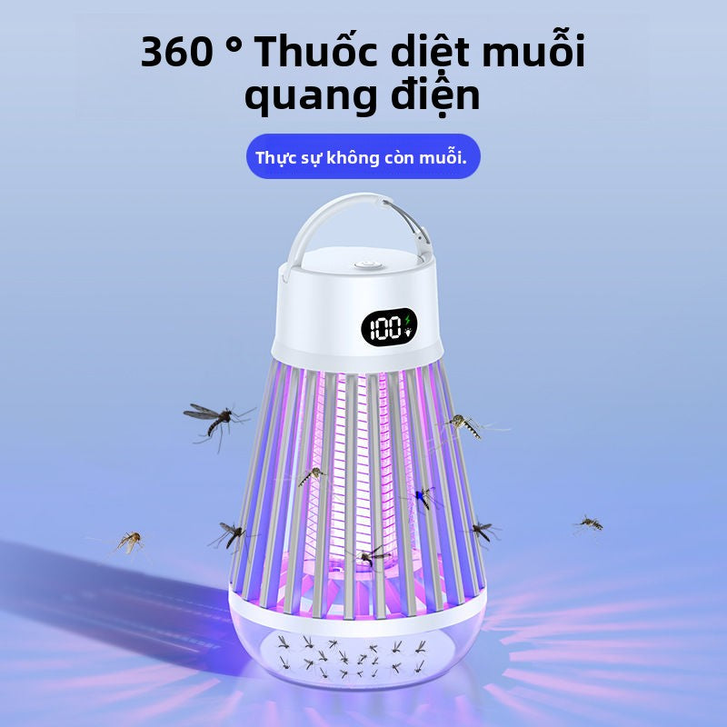 điện giật muỗi kẻ giết đèn mạnh mẽ ngoài trời sạc chống muỗi trong nhà muỗi kẻ giết muỗ