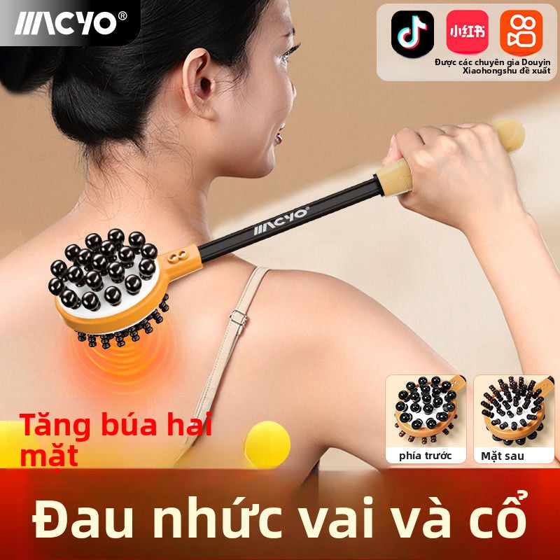 Máy massage búa massage hai mặt đánh đồ tạo tác thư giãn cơ bắp kích hoạt toàn thân nạo vét búa lưng