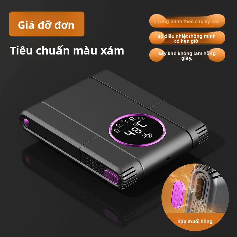 Máy sấy giày có thể gập lại  nhiệt độ không đổi hút ẩm máy sấy giày di động thời gian