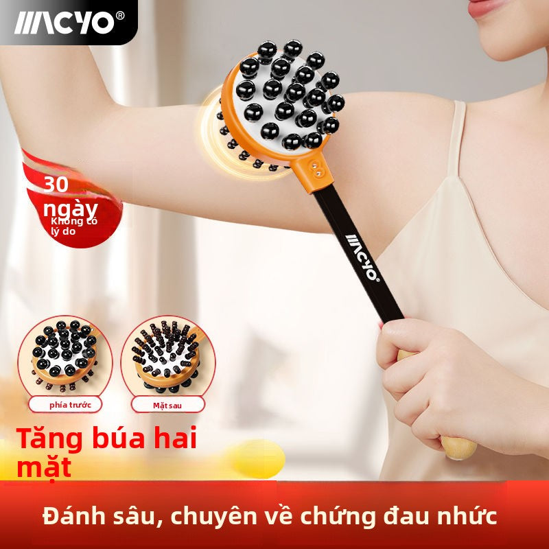 Máy massage búa massage hai mặt đánh đồ tạo tác thư giãn cơ bắp kích hoạt toàn thân nạo vét búa lưng