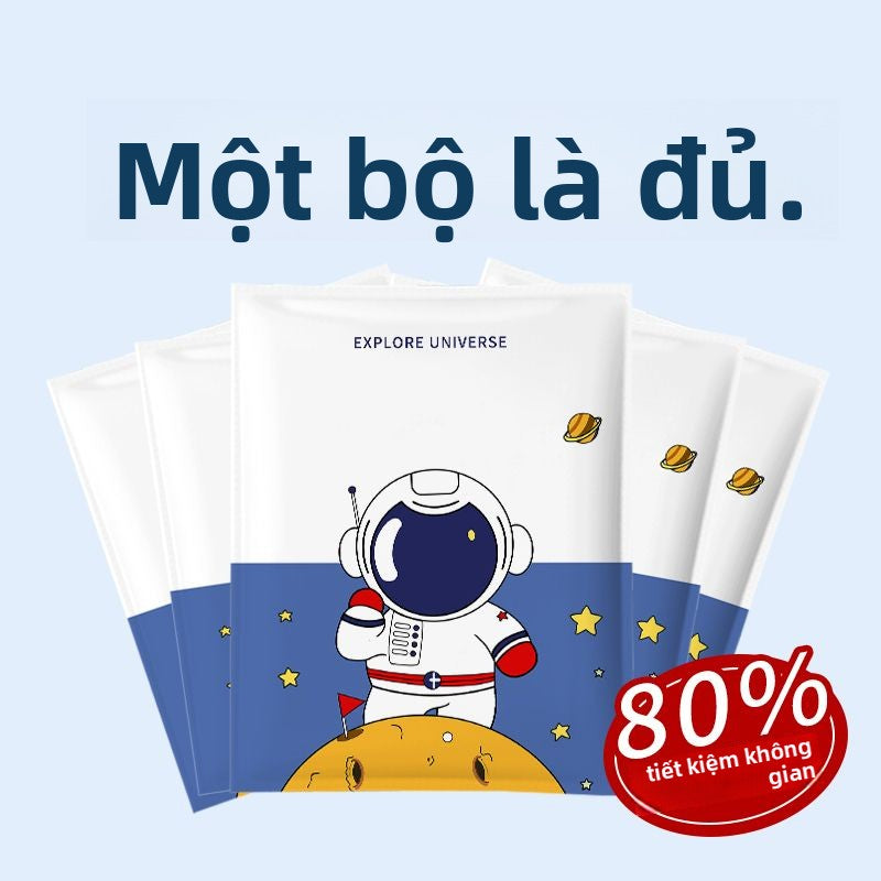 túi lưu trữ chân không túi nén chăn bông quần áo ký túc xá đóng gói túi chân không vali sinh