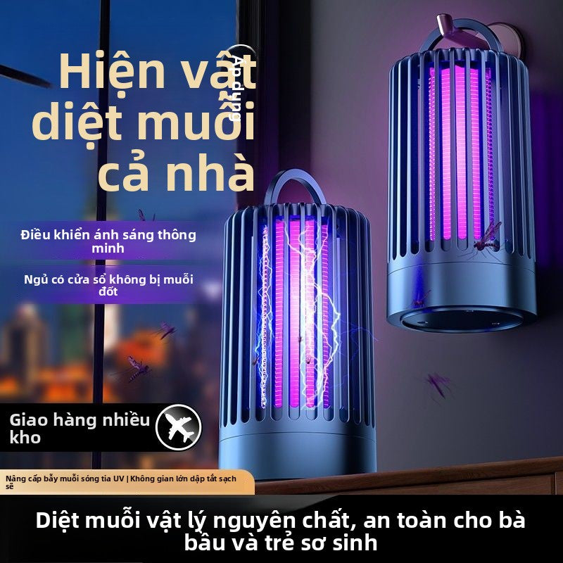 Đức Al mạnh mẽ muỗi bắt đèn điện giật muỗi kẻ giết muỗi mang thai em bé áp dụng im lặng chống muỗi k