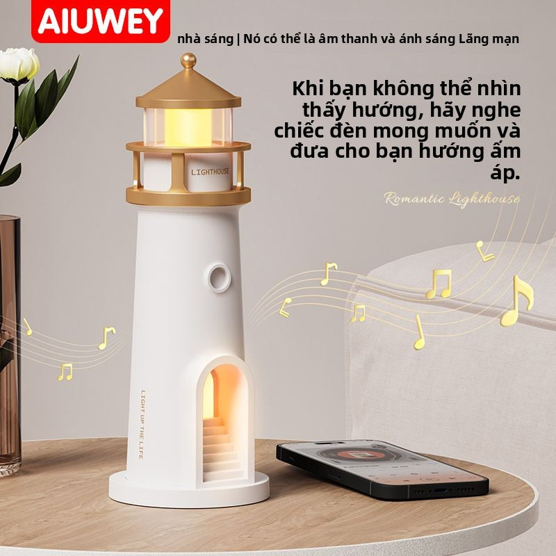 Đèn hải đăng chiếu hình mặt trăng