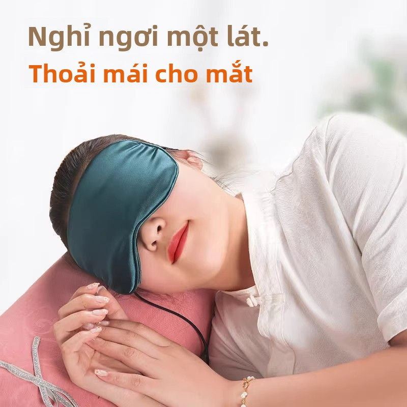 Ngải cứu nóng đắp mặt nạ mắt mặt nạ mắt hơi nước ngủ chuyển động lạnh nóng đắp hai mục đích che nắng