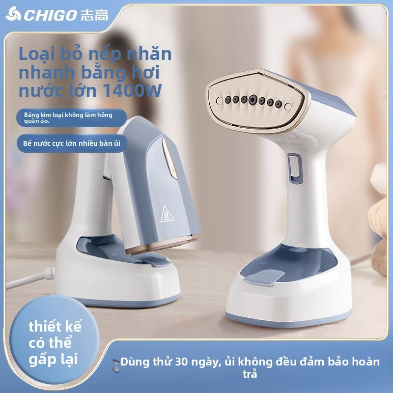 Shigo cầm tay treo máy ủi hơi nước bàn là gia đình nhỏ gấp ủi đồ tạo tác ủi quần áo di động 2025 mẫu