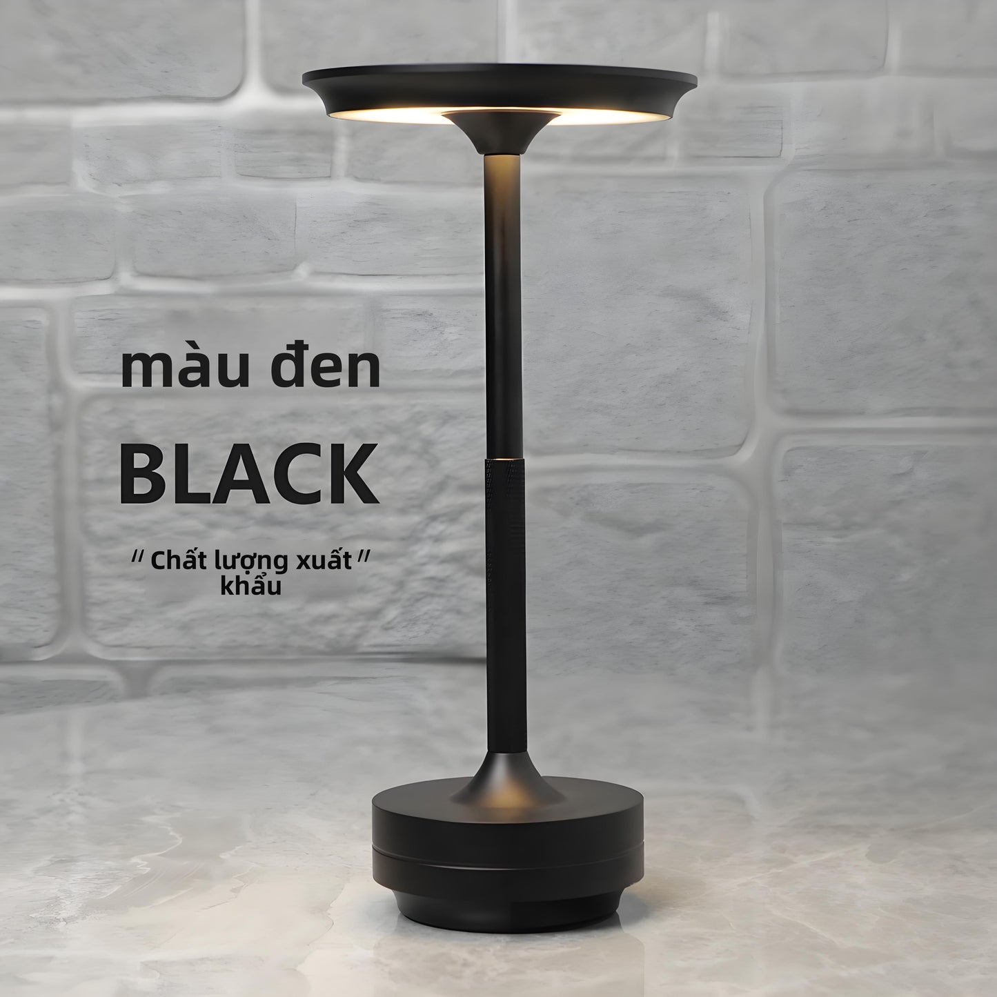 Đèn Sáng tạo retro phòng ngủ đầu giường đèn bàn nhẹ sang trọng cao cấp cảm giác đĩa bay sạc bầu không kh