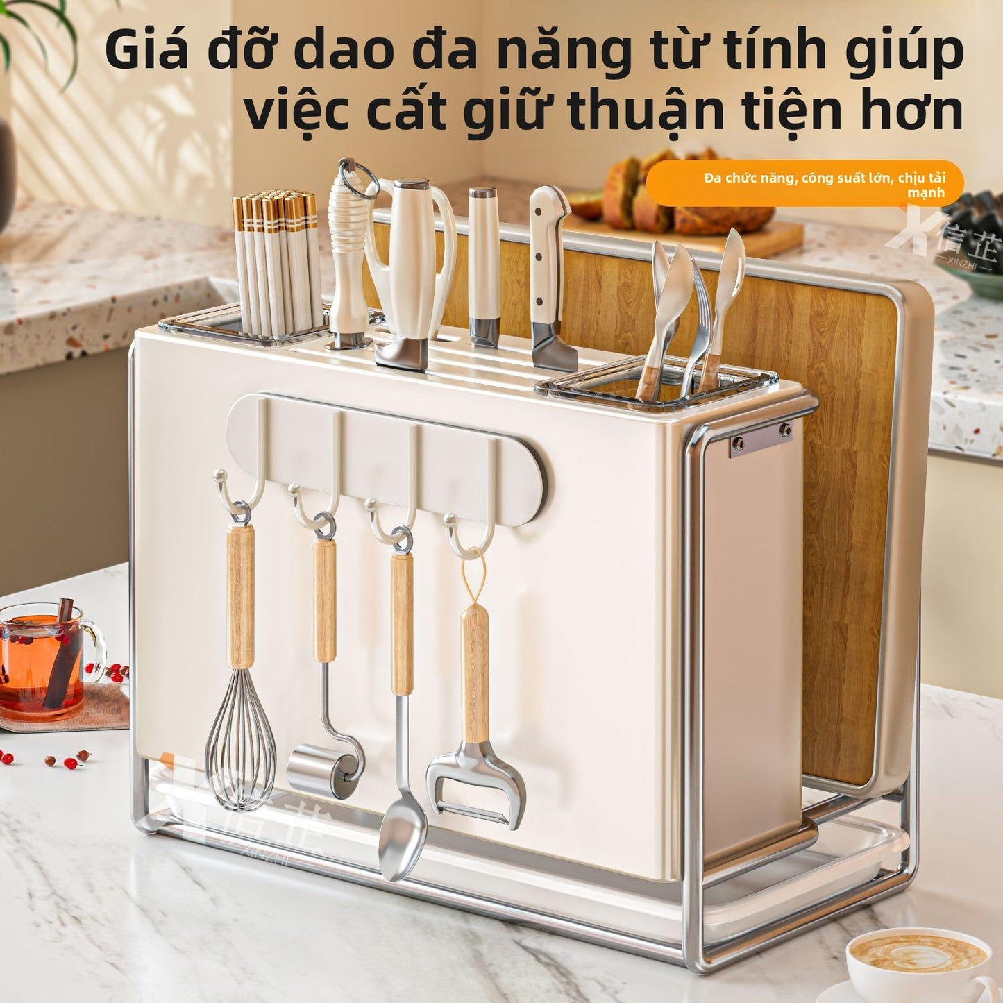 giá đỡ bếp giá đỡ dao giá đỡ tất cả trong một giá đỡ dao làm bếp đặt thớt dao giá đỡ lưu trữ