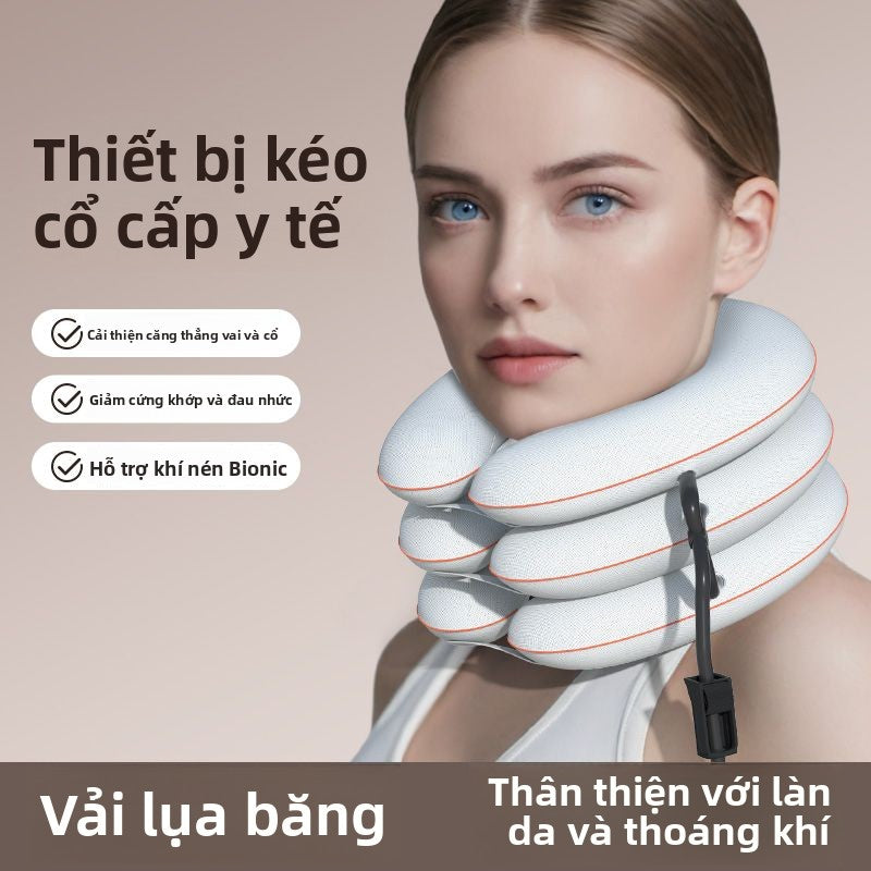 Thiết bị kéo cổ Zhuo Thần, thiết bị chỉnh hình y tế, bảo vệ cổ,