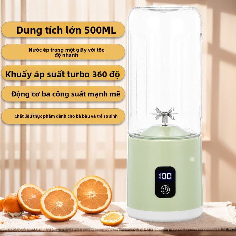 Máy ép trái cây  nước ép trái cây và rau quả điện, nước ép trái cây mini, máy nấu ă