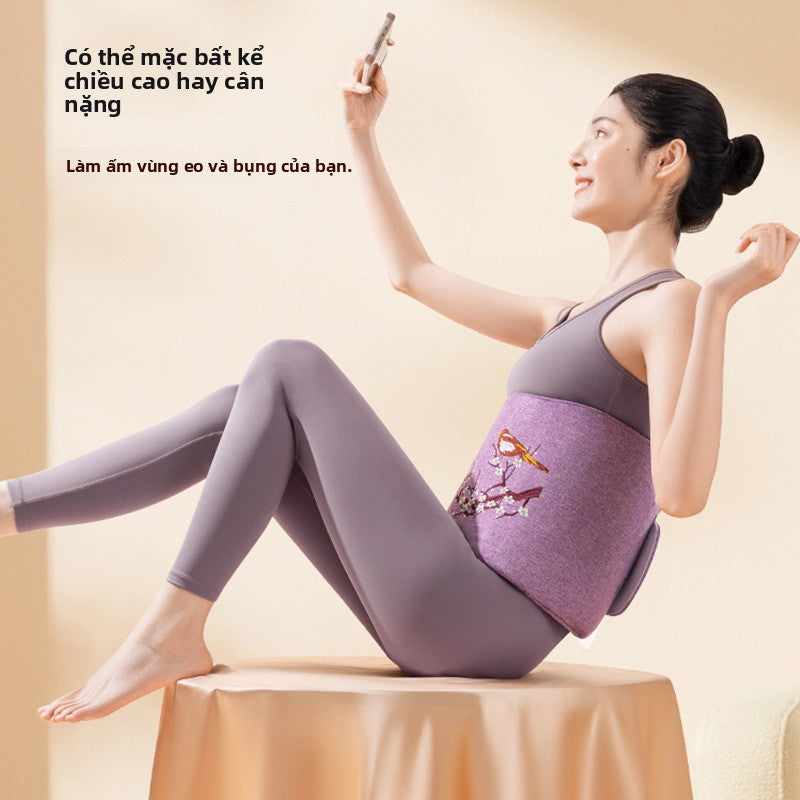 Đai lưng Muối biển bảo vệ thắt lưng muối thô túi nóng vai cổ thắt lưng sưởi ấm điện bảo vệ vai giữ ấm túi sưở