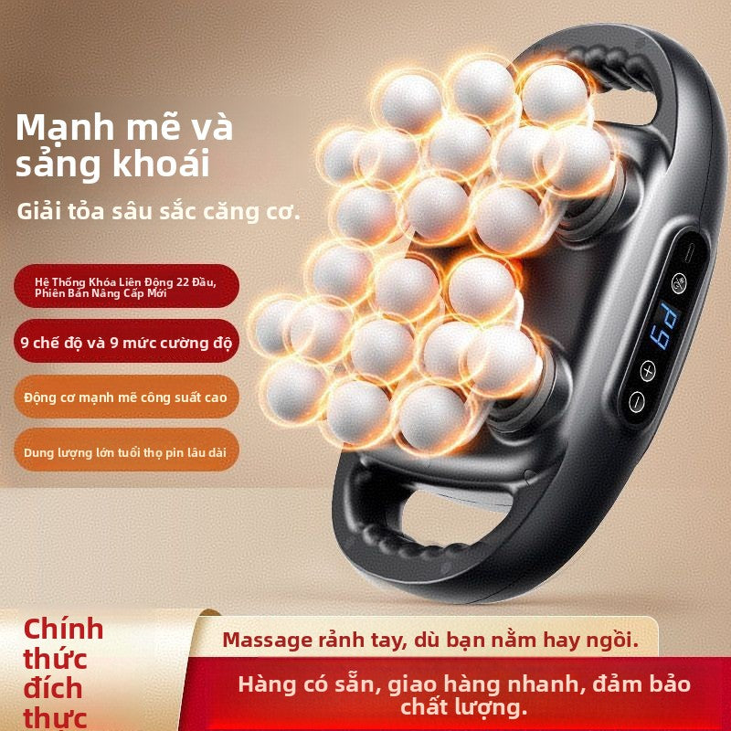 Máy massage Nhiều đầu cân gan chân súng mini di động cơ bắp phổ quát toàn thân thư giãn cân gan chân cổ tử cung