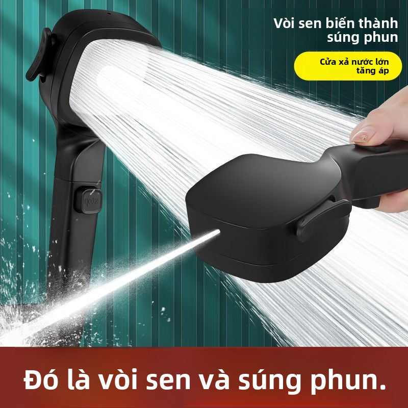 vòi hoa sen phòng tắm gia đình máy nước nóng tắm áp lực mưa vòi hoa sen