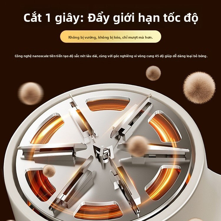 Máy cắt lông áo len máy cạo lông đồ tạo tác bóng lông cạo lông dính giấy lăn quần áo mùa đô