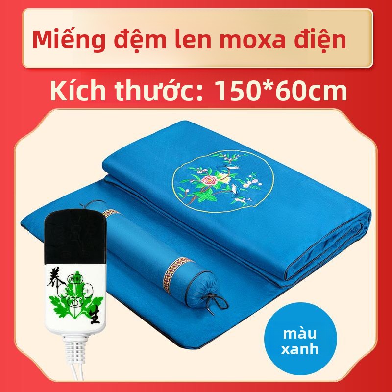Thảm ngải cứu sưởi ấm trị liệu đệm sưởi ấm chăn điện đơn ngải cứu chăn điện túi nóng có
