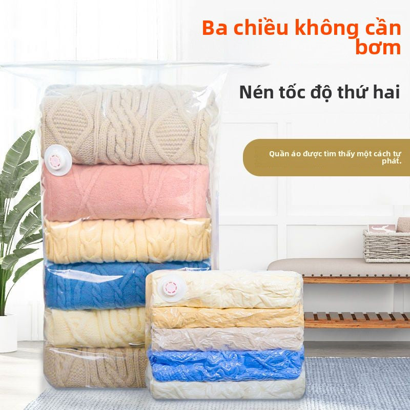 Túi nén chân không cất gọn quần áo mùa đông