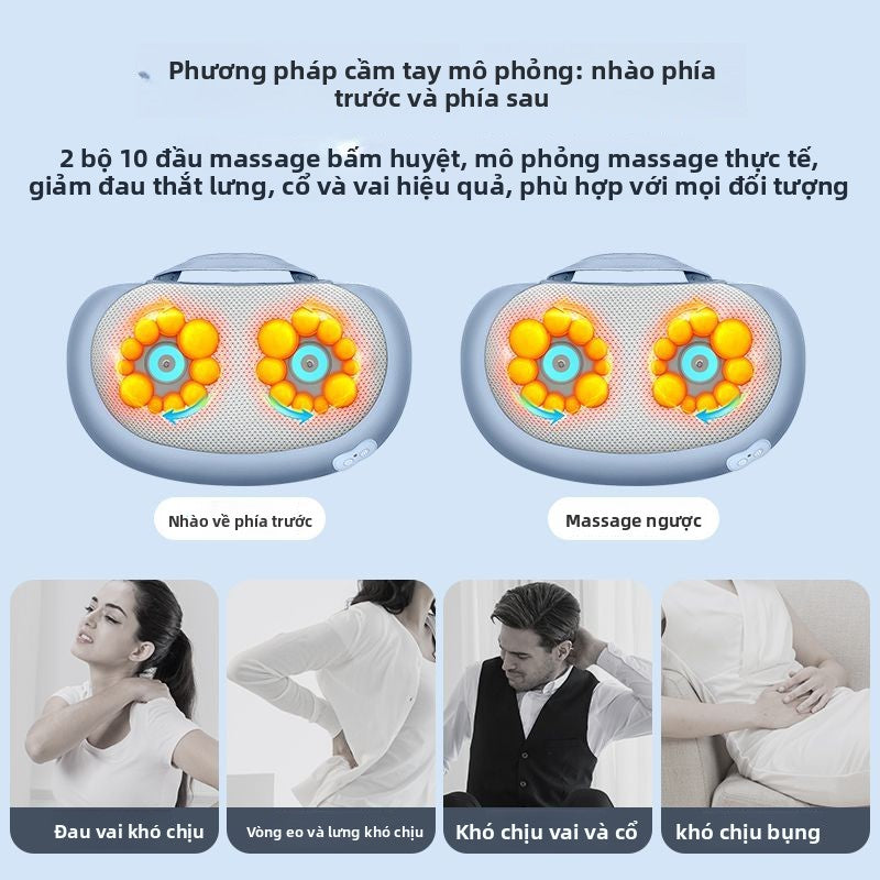 Gối massage cổ cao cấp