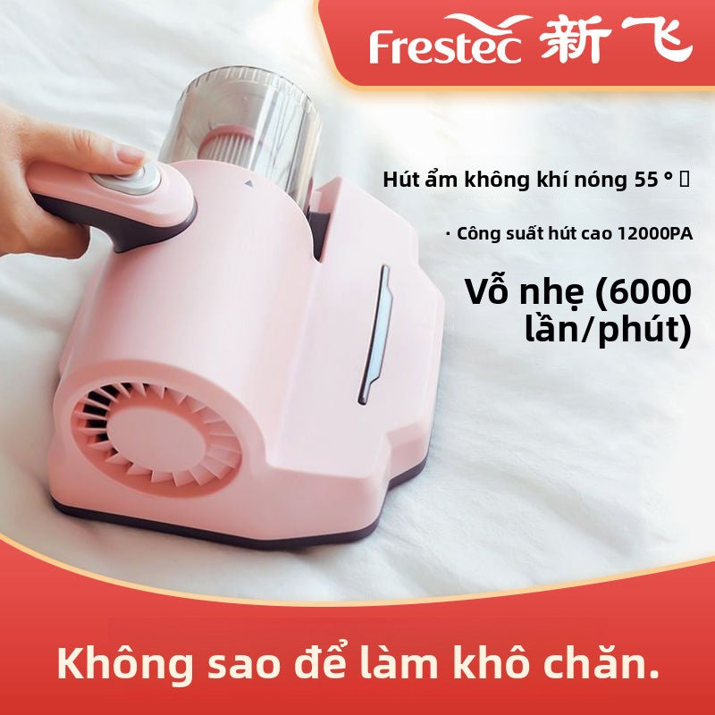 Máy khử trùng ve Tân Phi trên giường gia đình máy hút bụi nhỏ máy hút bụi mạnh mẽ hút tóc hút ẩm khử