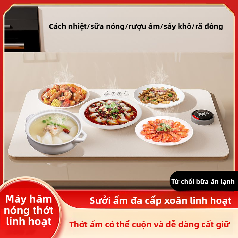 Thảm làm ấm đồ ăn ,bảng giữ nhiệt gia đình bảng nóng bảng nóng bảng nóng điện bảng nóng nhiệt độ không đổi đa c