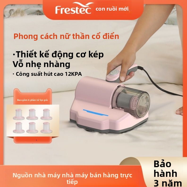 Máy khử trùng ve Tân Phi trên giường gia đình máy hút bụi nhỏ máy hút bụi mạnh mẽ hút tóc hút ẩm khử