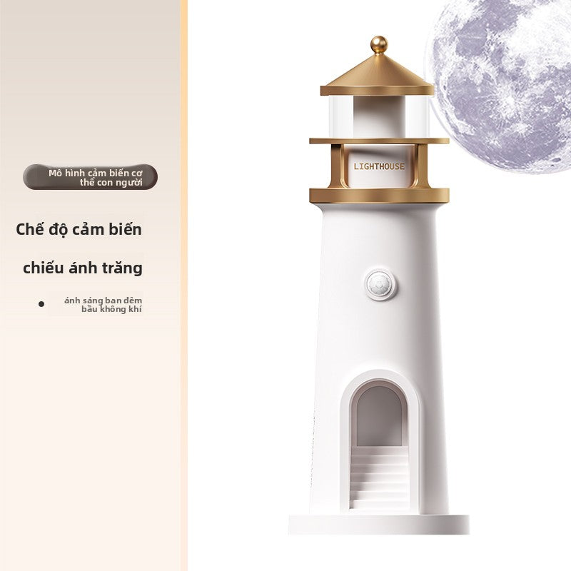 Đèn hải đăng chiếu hình mặt trăng